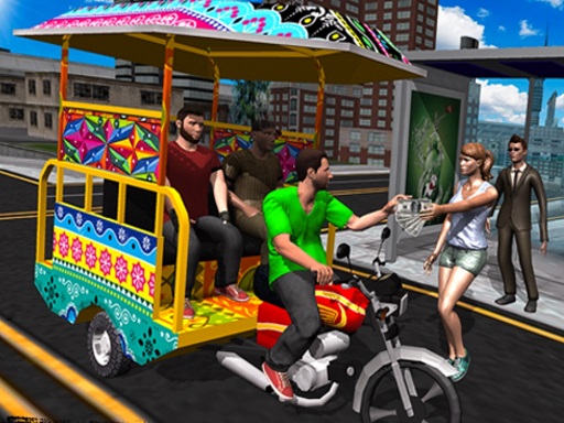 TukTuk Chingchi Rickshaw 3D preview